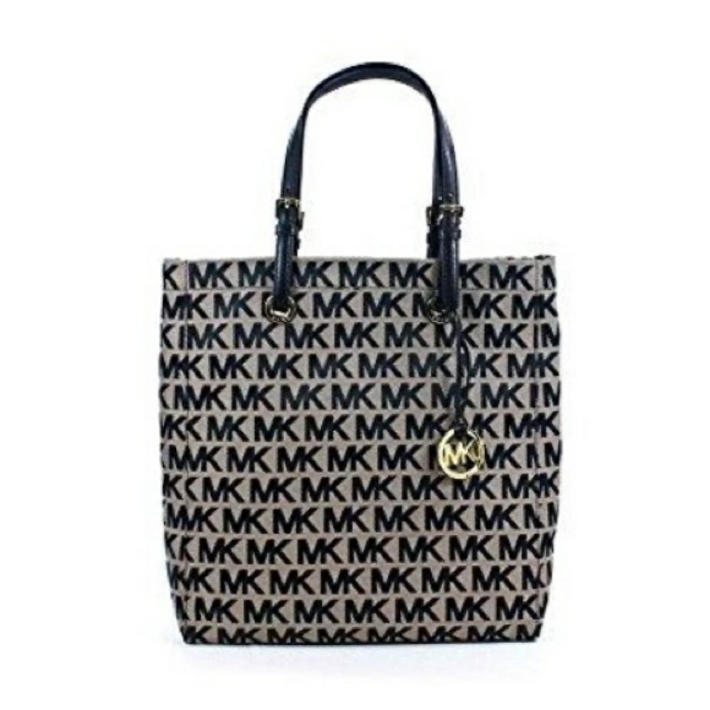 Michael Kors Signature Jacquard North South In